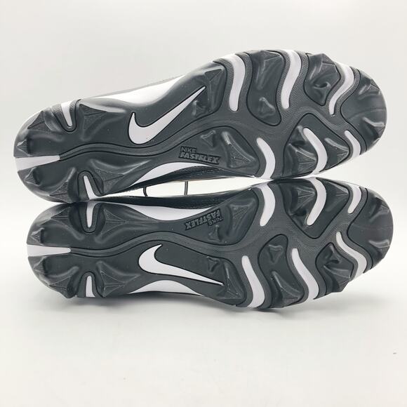 Nike Men's Alpha Menace 4 Shark Football Cleats 11.5 Wide Black Grey White NWOB - Picture 10 of 11